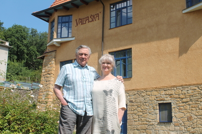 Herec Petr Kostka s manželkou, herečkou Carmen Mayerovou